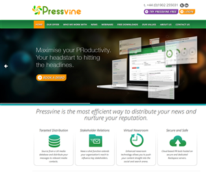 Pressvine | Logo Design by Hafiz Mohammad Yaseen Amin