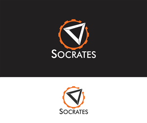 just a strong symbol with the word SOCRATES | Logo Design by NguvuMX