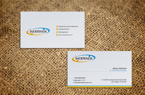 Business Card Design by acgrapix for Independa | Design: #1379780