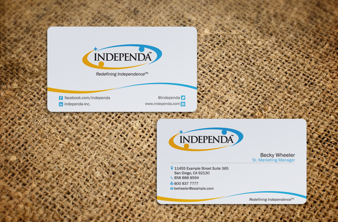 Business Card Design by acgrapix for Independa | Design: #1386818
