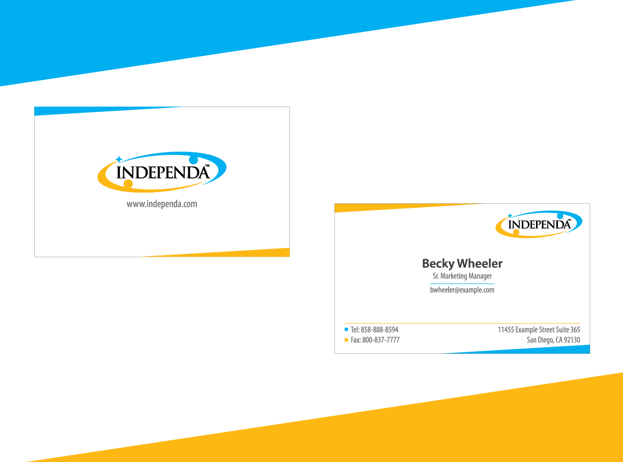 Business Card Design by viniandra for Independa | Design #1376075