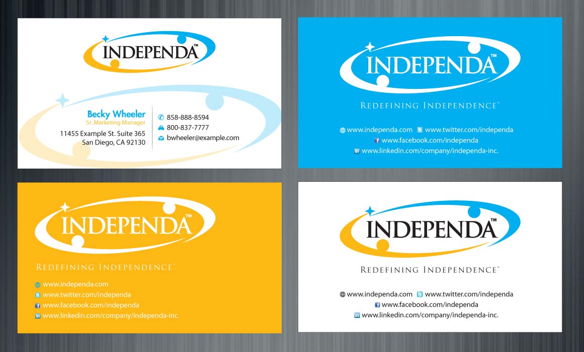 Business Card Design by Sbss for Independa | Design #1375983