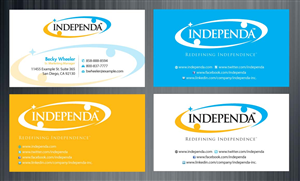 Business Card Design by Sbss for Independa | Design: #1375983