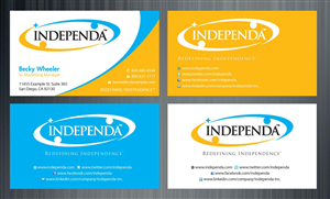 Business Card Design by Sbss for Independa | Design: #1375989