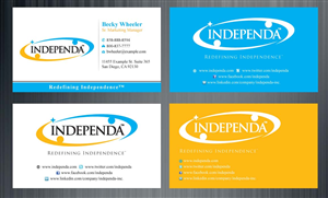 Business Card Design by Sbss for Independa | Design: #1376118