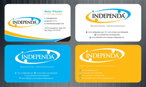 Business Card Design by Sbss for Independa | Design: #1376139