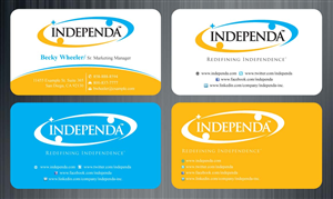 Business Card Design by Sbss for Independa | Design: #1376140
