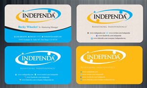 Business Card Design by Sbss for Independa | Design: #1376150