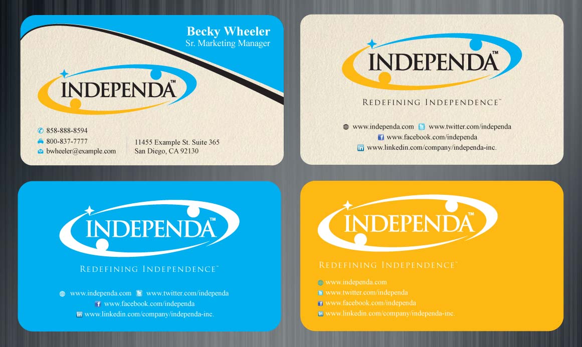 Business Card Design by Sbss for Independa | Design #1376156