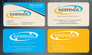Business Card Design by Sbss for Independa | Design: #1376156