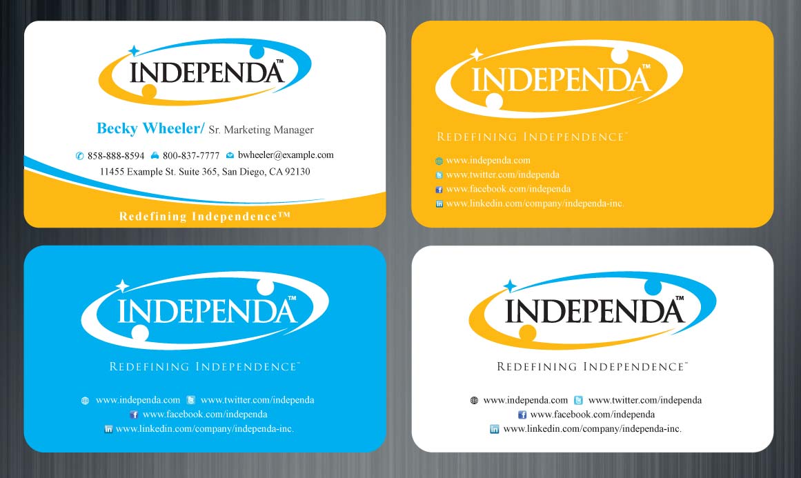 Business Card Design by Sbss for Independa | Design #1376215
