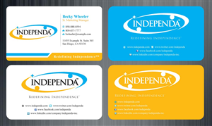Business Card Design by Sbss for Independa | Design: #1376218