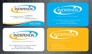 Business Card Design by Sbss for Independa | Design: #1376224