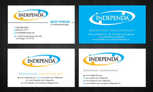 Business Card Design by Sbss for Independa | Design: #1376275