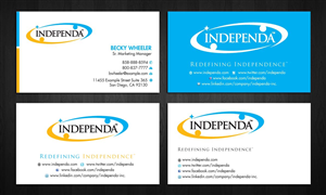Business Card Design by Sbss for Independa | Design: #1376278