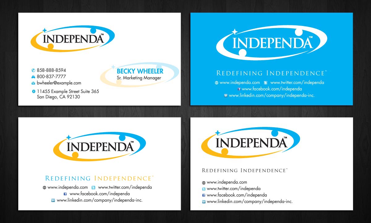 Business Card Design by Sbss for Independa | Design #1376280