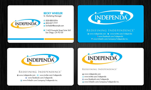 Business Card Design by Sbss for Independa | Design: #1376283