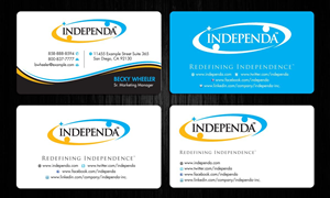 Business Card Design by Sbss for Independa | Design: #1376284