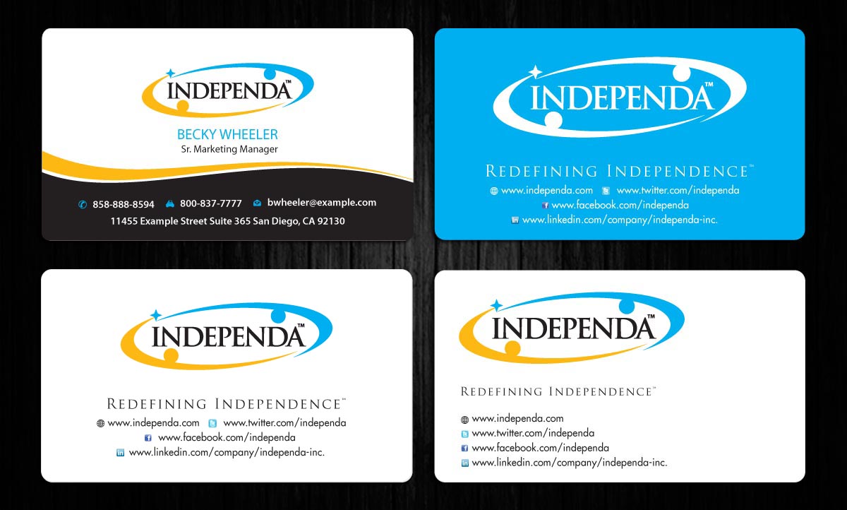 Business Card Design by Sbss for Independa | Design #1376287