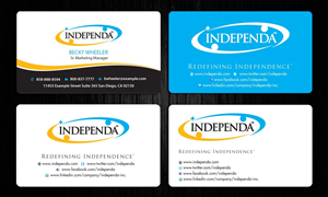 Business Card Design by Sbss for Independa | Design: #1376287