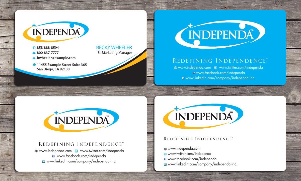 Business Card Design by Sbss for Independa | Design #1376299