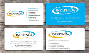 Business Card Design by Sbss for Independa | Design: #1376301
