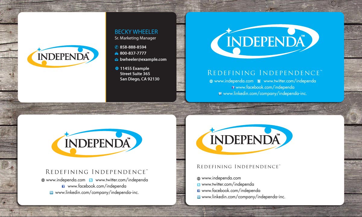 Business Card Design by Sbss for Independa | Design #1376354