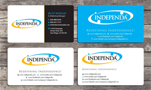 Business Card Design by Sbss for Independa | Design: #1376354