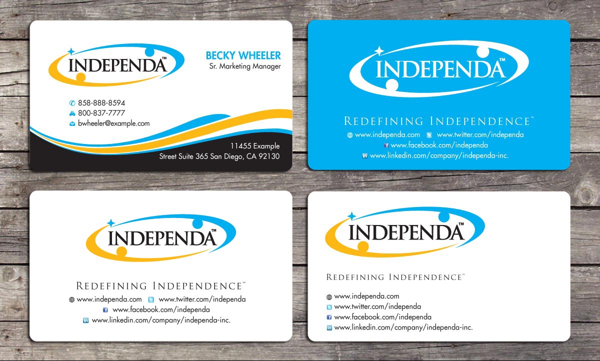Business Card Design by Sbss for Independa | Design #1376372