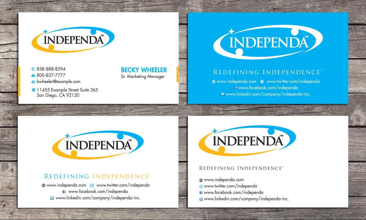 Business Card Design by Sbss for Independa | Design #1376373