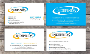 Business Card Design by Sbss for Independa | Design: #1376373