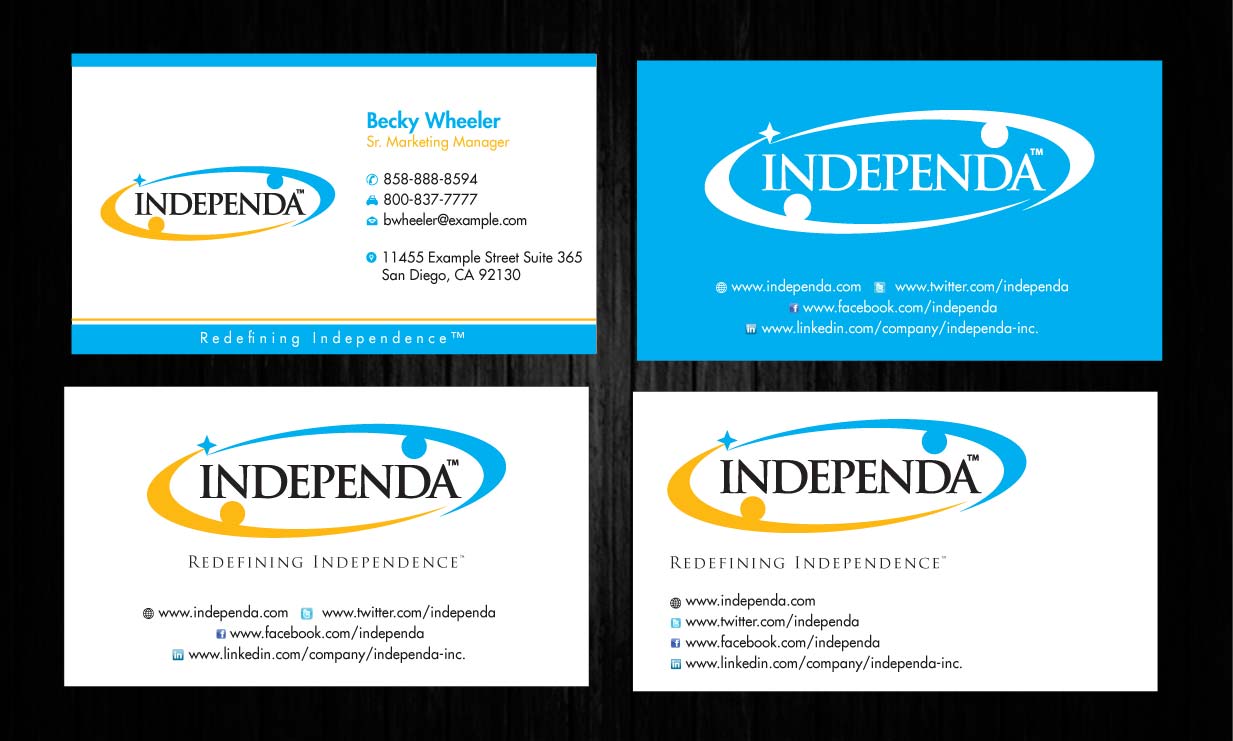 Business Card Design by Sbss for Independa | Design #1376954