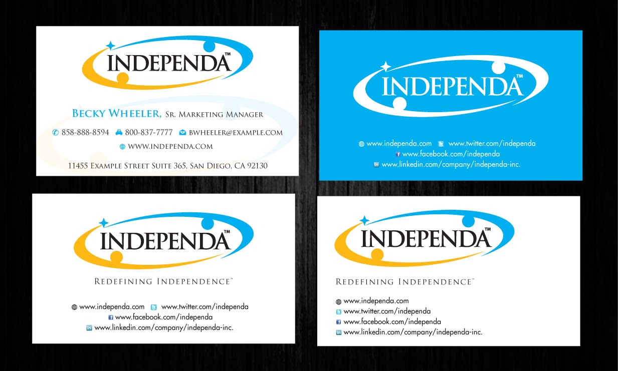 Business Card Design by Sbss for Independa | Design #1376959