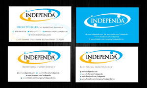 Business Card Design by Sbss for Independa | Design: #1376959