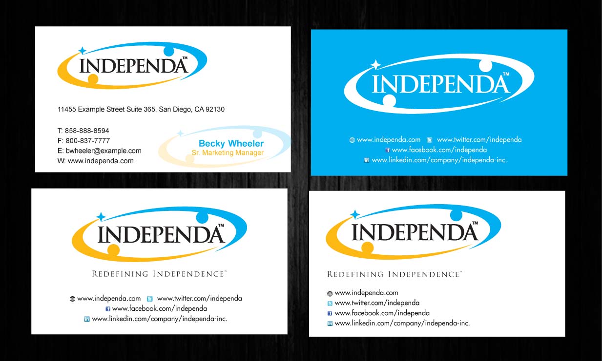 Business Card Design by Sbss for Independa | Design #1376961