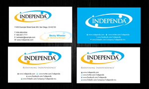 Business Card Design by Sbss for Independa | Design: #1376961