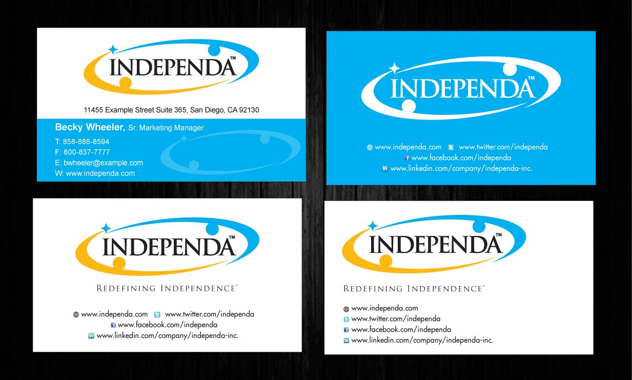 Business Card Design by Sbss for Independa | Design #1376964