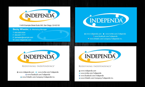 Business Card Design by Sbss for Independa | Design: #1376964