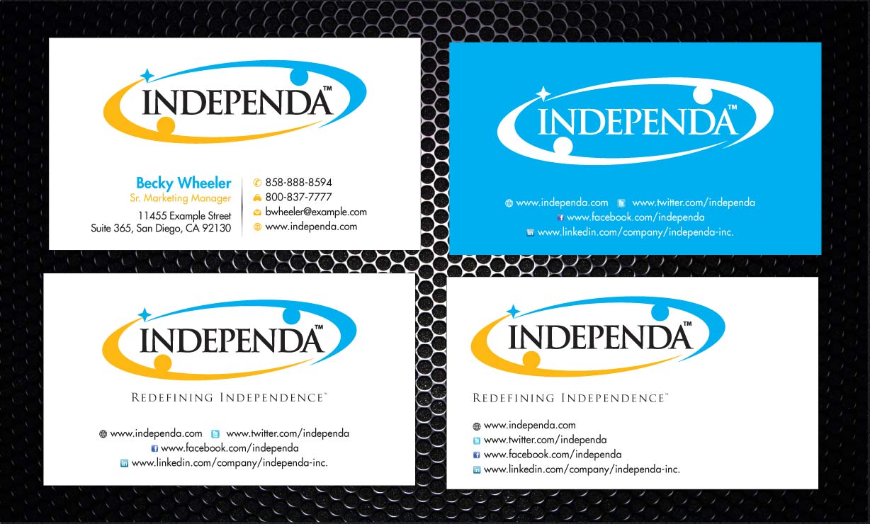 Business Card Design by Sbss for Independa | Design #1376968