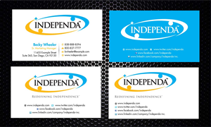 Business Card Design by Sbss for Independa | Design: #1376968