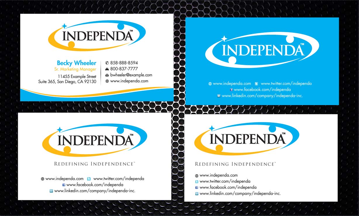 Business Card Design by Sbss for Independa | Design #1376971