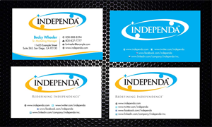Business Card Design by Sbss for Independa | Design: #1376971