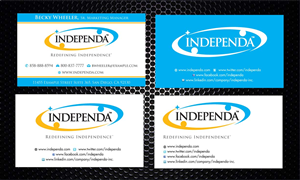 Business Card Design by Sbss for Independa | Design: #1376974