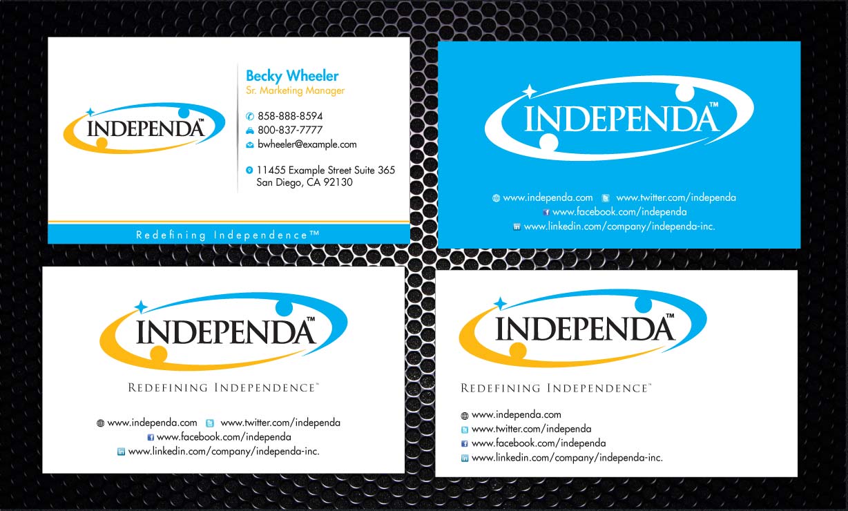 Business Card Design by Sbss for Independa | Design #1376975