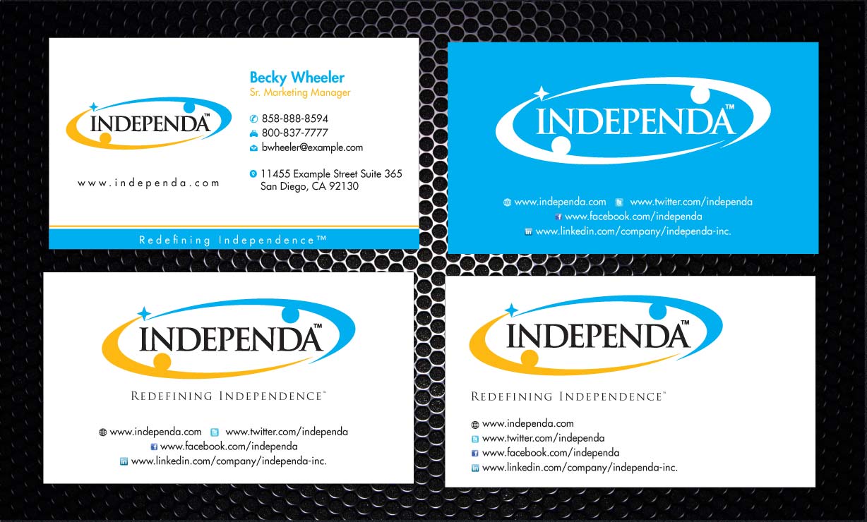 Business Card Design by Sbss for Independa | Design #1376977