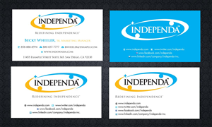Business Card Design by Sbss for Independa | Design: #1376978