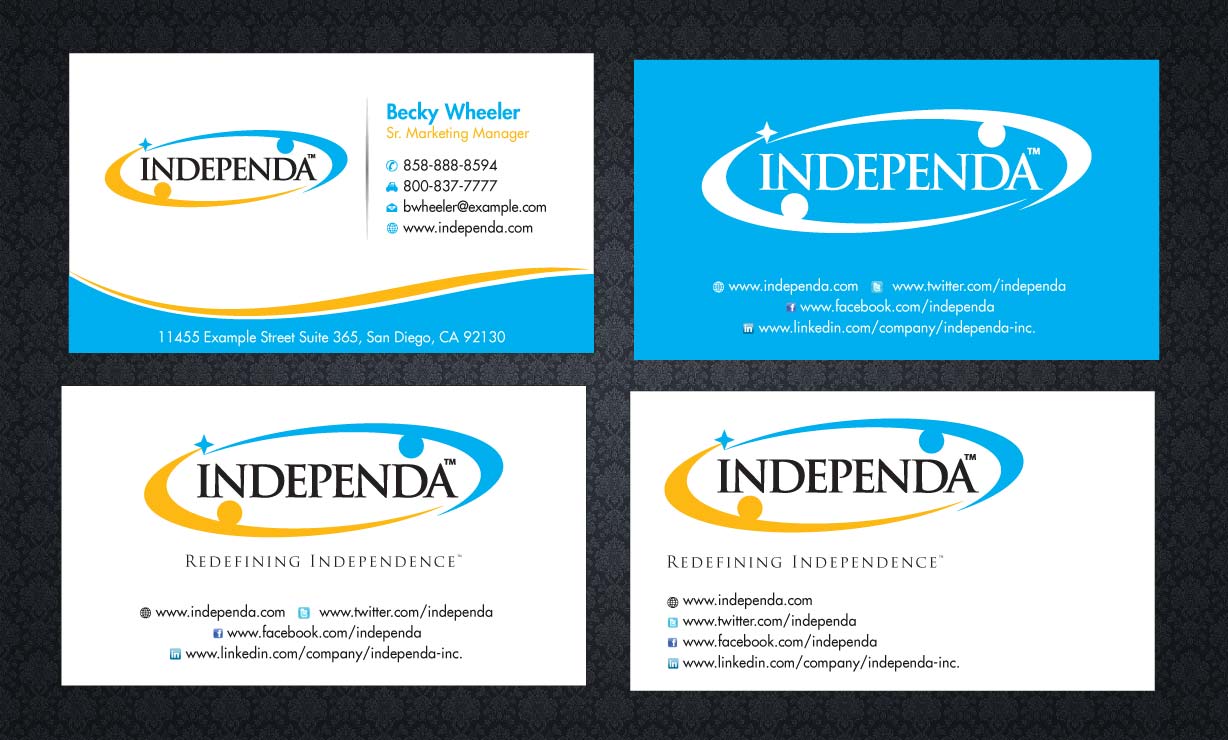 Business Card Design by Sbss for Independa | Design #1376979