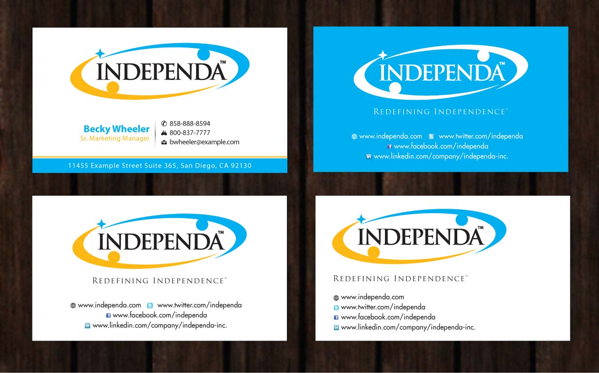 Business Card Design by Sbss for Independa | Design #1376980