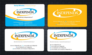 Business Card Design by Sbss for Independa | Design: #1376983