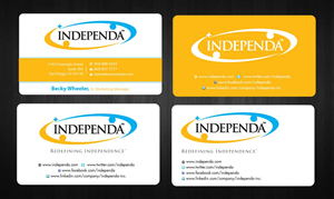 Business Card Design by Sbss for Independa | Design: #1376992